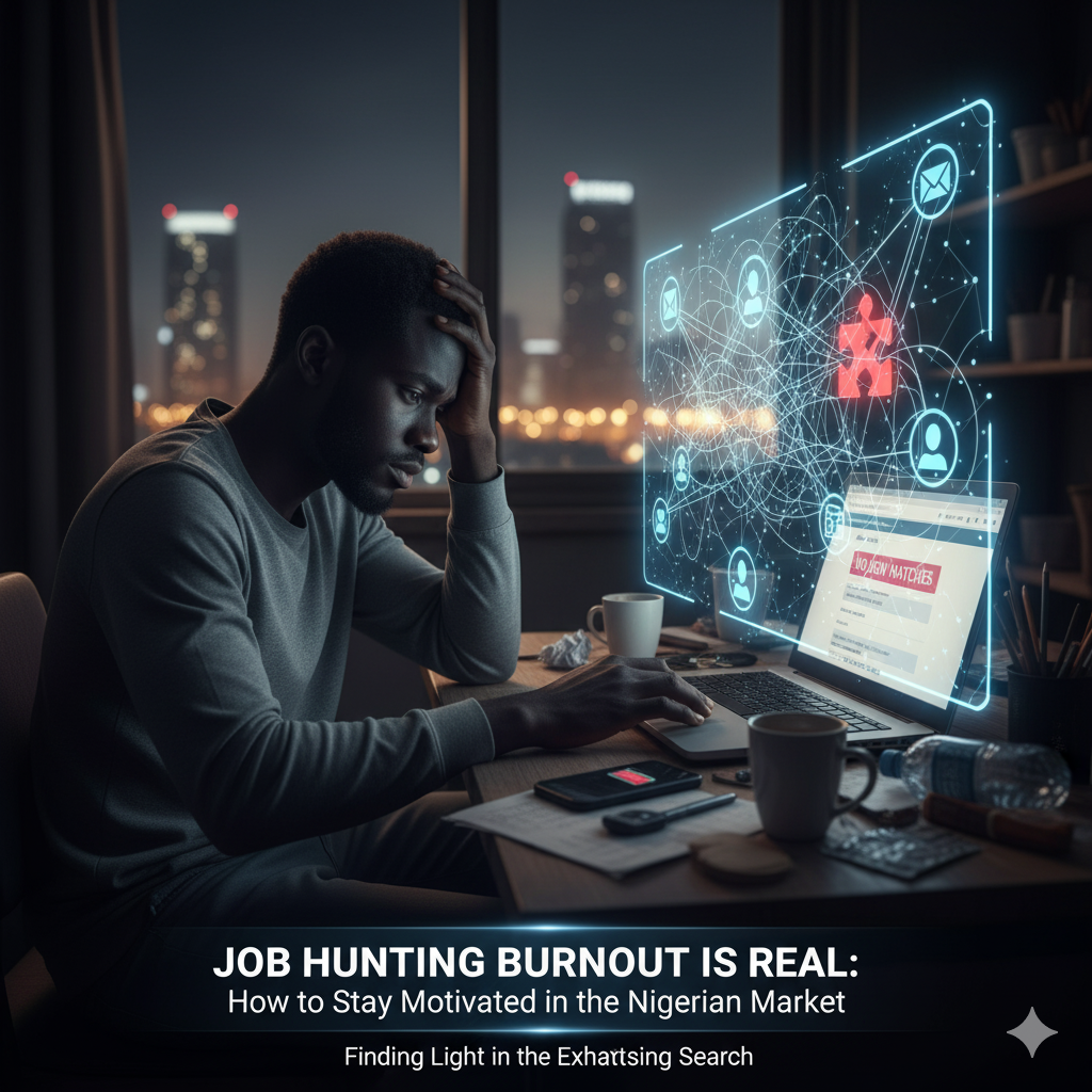 Job Hunting Burnout is Real: How to Stay Motivated in the Nigerian Market